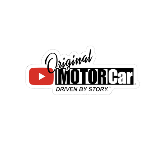 Original MOTORCar | Driven by Story  Kiss Cut Vinyl Stickers