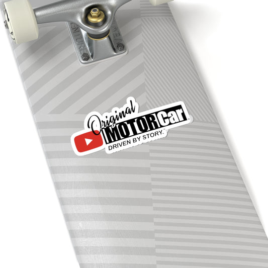 Original MOTORCar | Driven by Story  Kiss Cut Vinyl Stickers